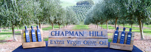 Chapman Hill, producers of premium quality Australian Extra Virgin Olive Oil.